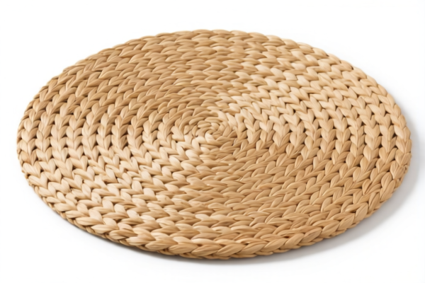 Round Vegetable Fiber Woven Rugs