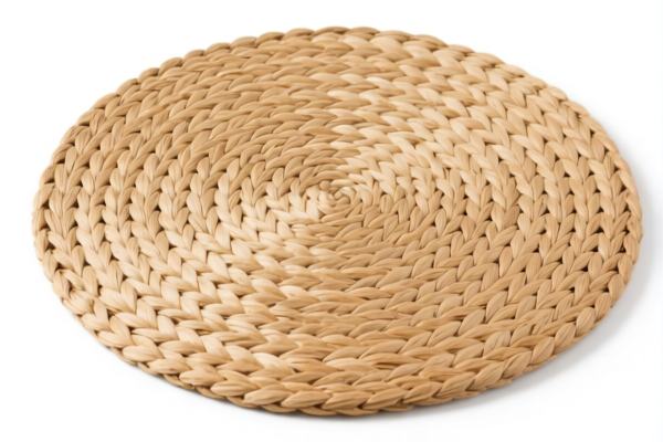 Round Vegetable Fiber Woven Rugs