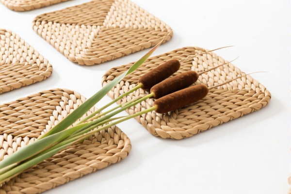 Bulrush Woven Floor Mats