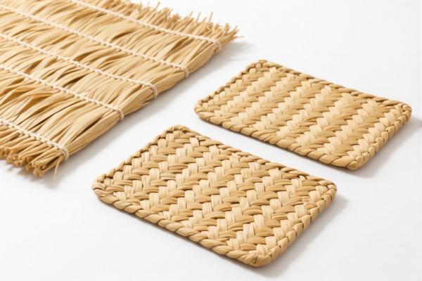 Corn Husk Woven Floor Mats