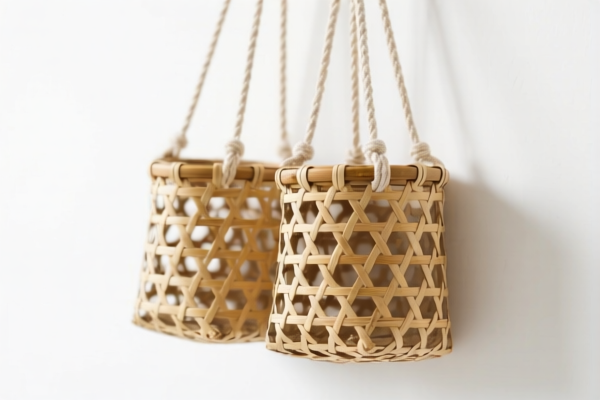 Bamboo woven hanging bags, other