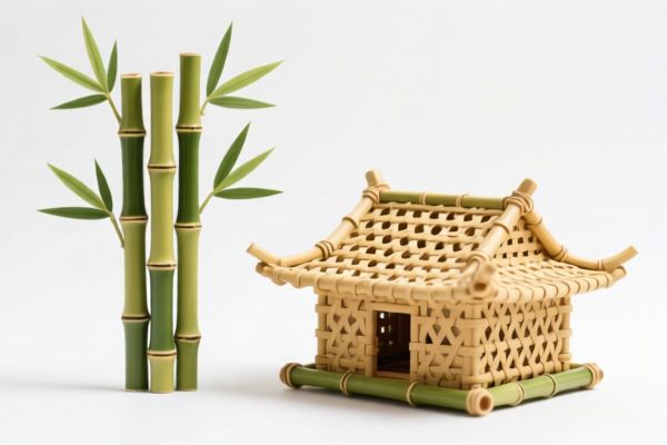 Bamboo woven models, other