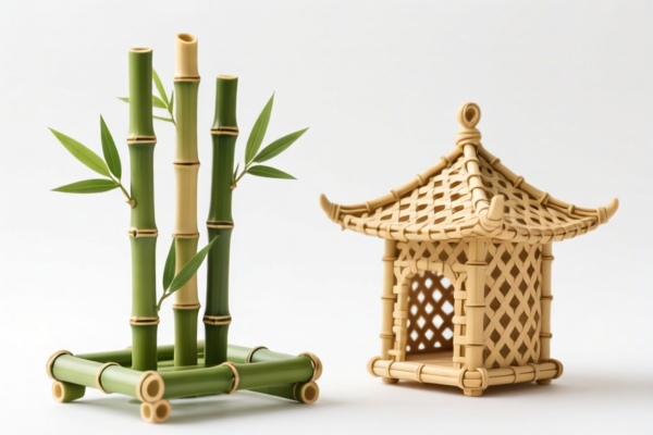 Bamboo woven models, other