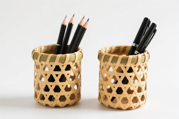 Bamboo woven pen holders, other