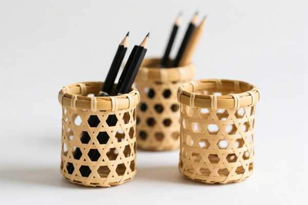 Bamboo woven pen holders, other