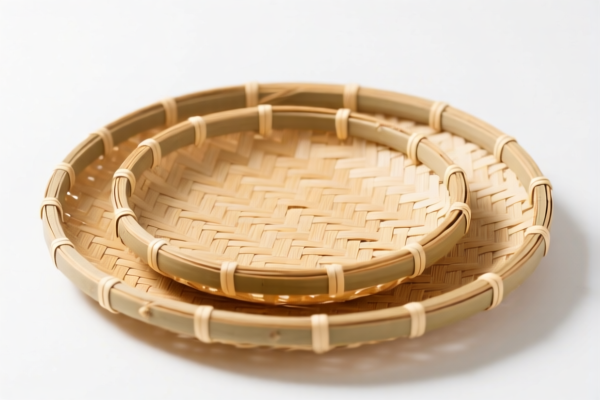 Bamboo woven trays, other