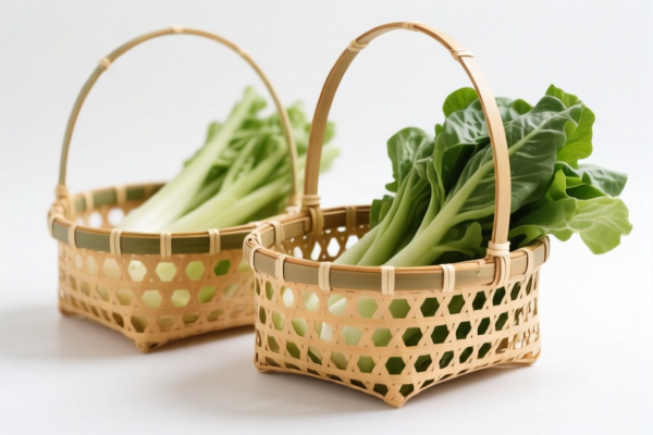 Bamboo woven vegetable baskets, other