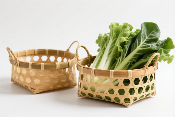 Bamboo woven vegetable baskets, other