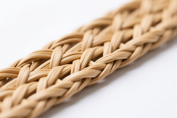 Rattan Webbing with Natural Finish