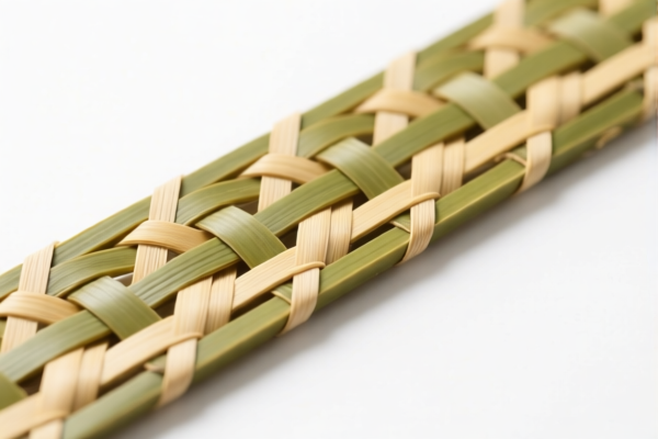 Bamboo plaiting strips