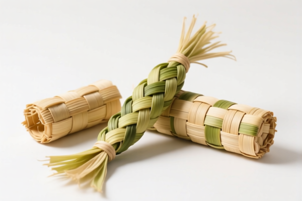 Corn husk plaiting products
