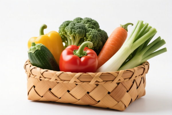 Other vegetable materials plaiting basket