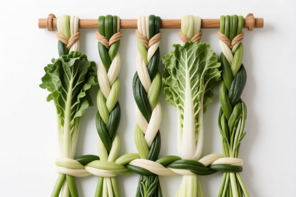 Other vegetable materials plaiting curtain
