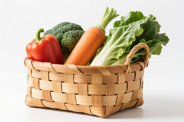 Other vegetable materials plaiting storage basket