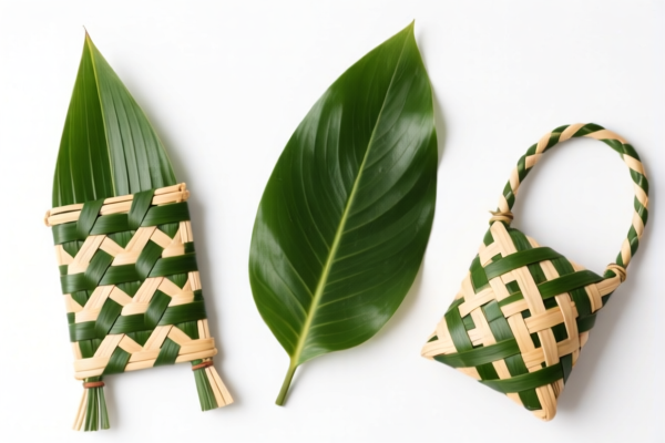 Palm leaf plaiting products