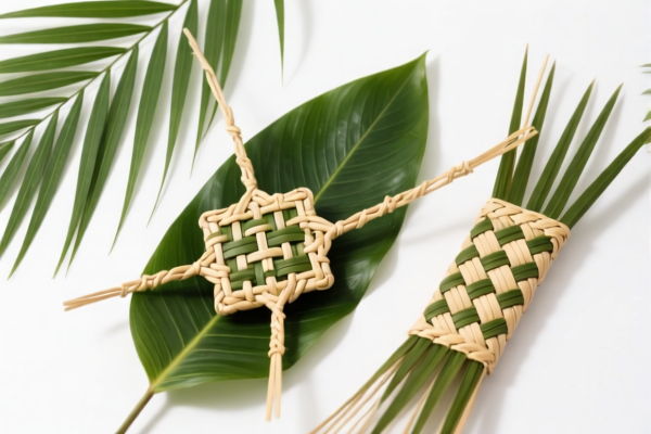 Palm leaf plaiting products