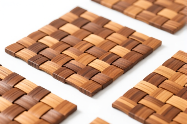 Wood Plaiting Mats