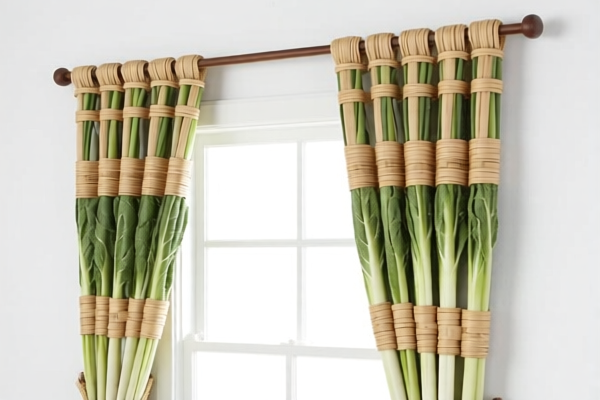 Other Vegetable Fiber Plaited Window Curtains