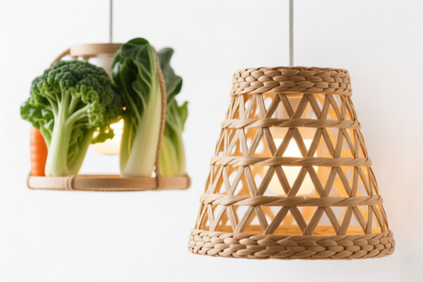 Other Vegetable Material Plaited Lampshades