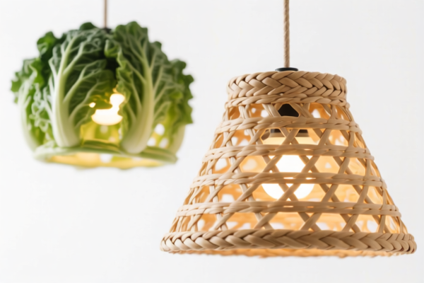 Other Vegetable Material Plaited Lampshades
