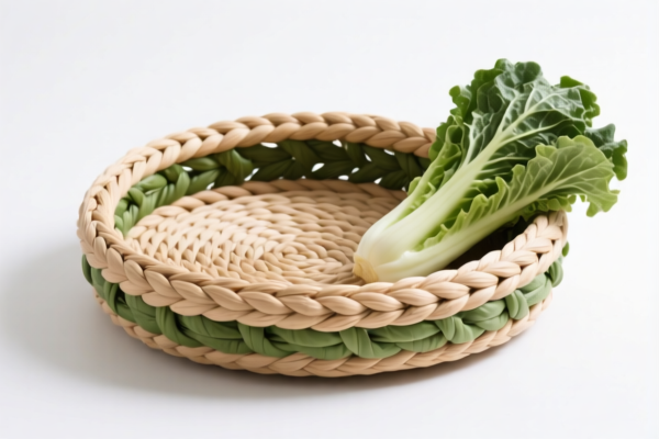 Other Vegetable Material Plaited Pet Beds