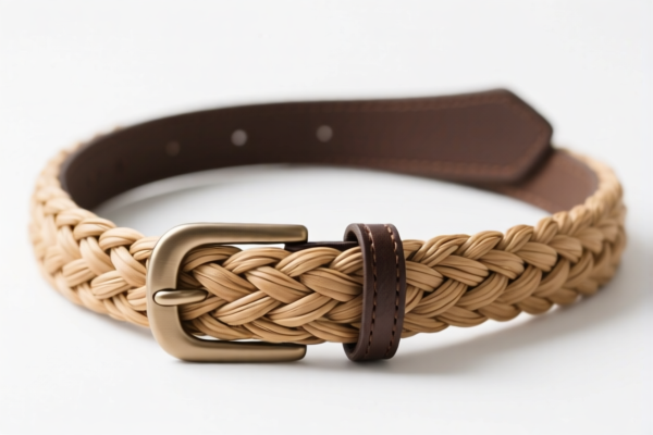 Other natural fiber braided belts