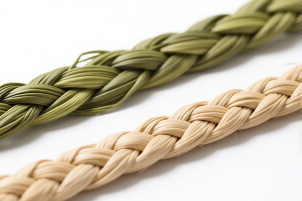Other plant fiber braided materials
