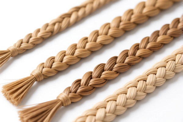 Bundles of Plaiting Materials for Decorative Use