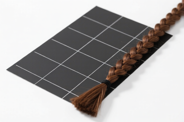 Plaits Sheet for Dustproof Use