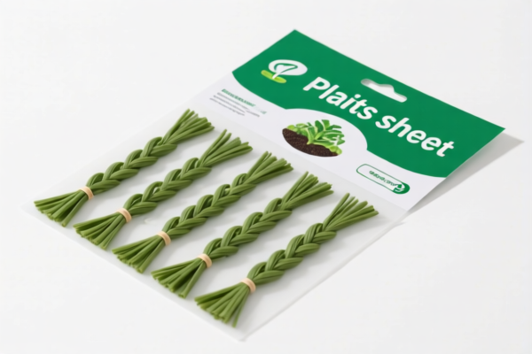 Plaits Sheet for Gardening Use