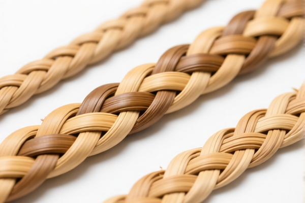 Rattan Plaits Finished Articles