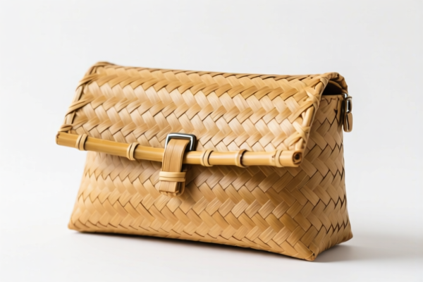 Bamboo Woven Document Bag