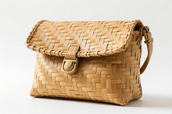 Bamboo Woven Document Bag