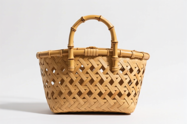 Bamboo Woven Handbag