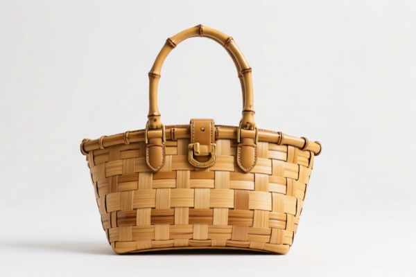 Bamboo Woven Ladies Handbag