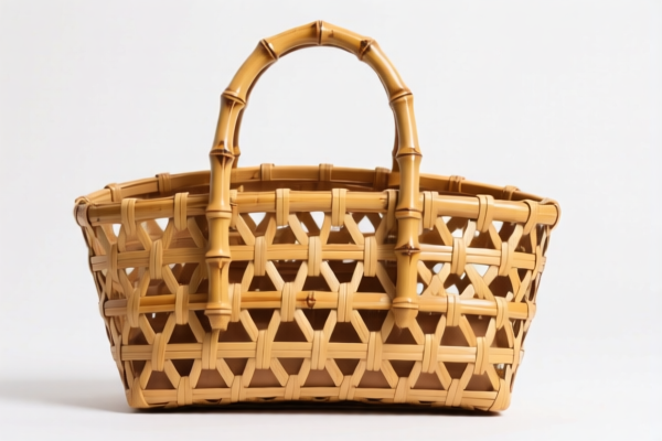Bamboo Woven Ladies Handbag