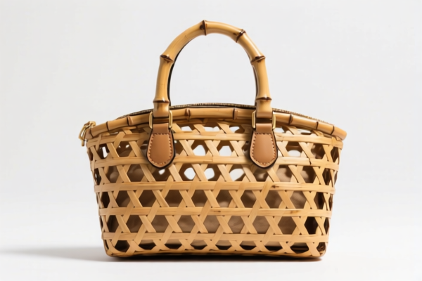 Bamboo Woven Ladies Handbag