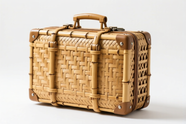 Bamboo Woven Luggage