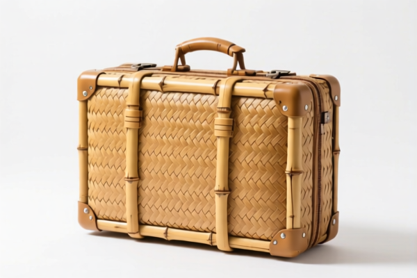 Bamboo Woven Luggage
