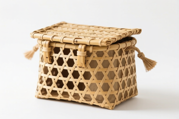 Bamboo Woven Storage Bag