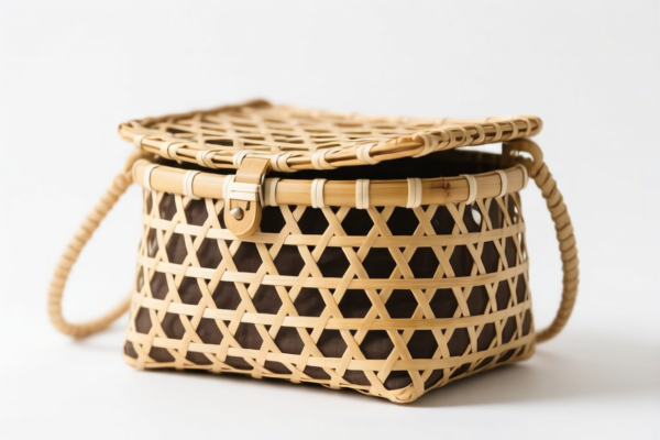 Bamboo Woven Storage Bag