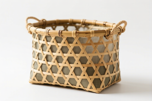 Bamboo Woven Storage Bag