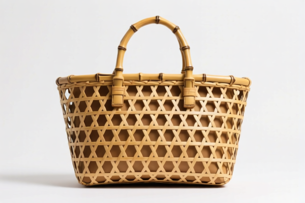 Bamboo Woven Travel Bag