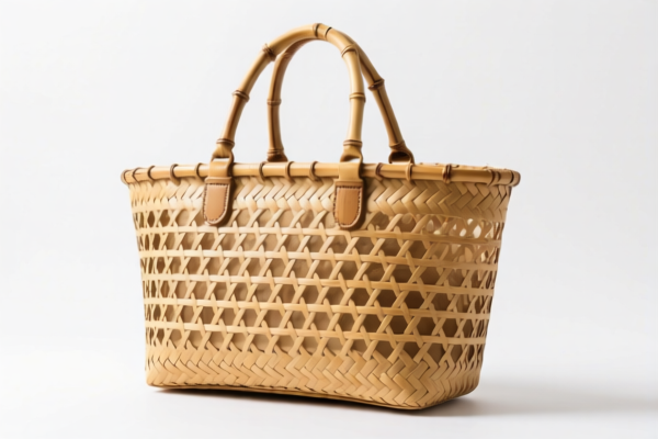 Bamboo Woven Travel Bag