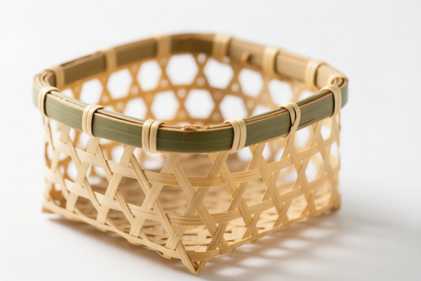 Bamboo Square Basket
