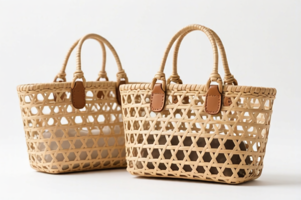 Rattan Flat Bags