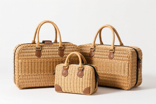 Rattan Travel Bags