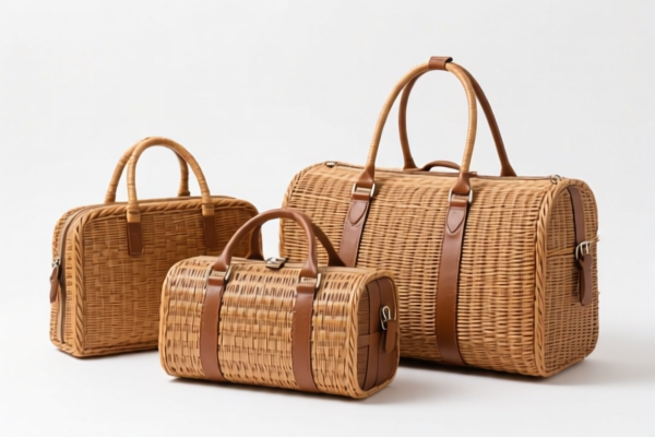 Rattan Travel Bags