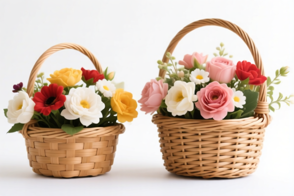 Woven Flower Baskets