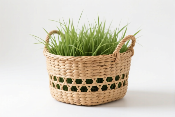 Grass Woven Laundry Basket